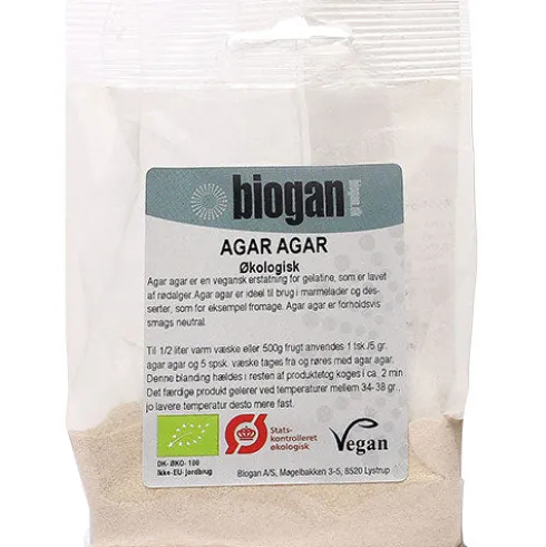 Agar Agar Pulver Økologisk
