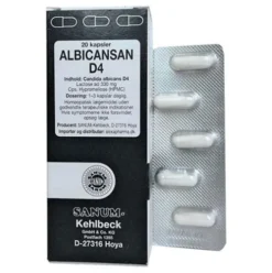 Albicansan Kapsler D4