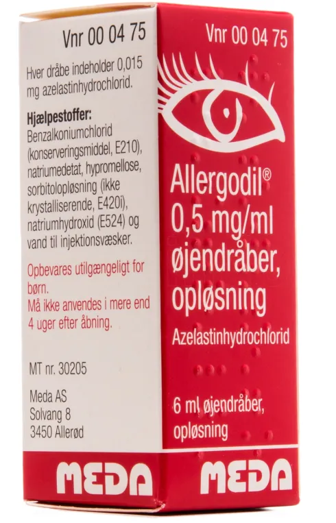 Allergodil Øjendråber