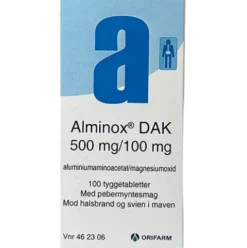 Alminox Dak Tyggetabletter | 100 Tabl.