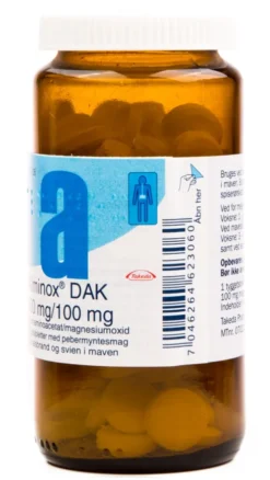 Alminox Dak Tyggetabletter | 100 Tabl.