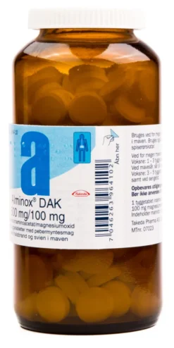 Alminox Dak Tyggetabletter | 200 Tabl.