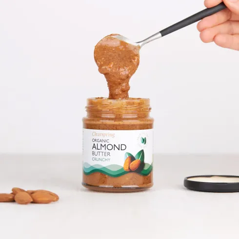Almond Butter Økologisk | Crunchy
