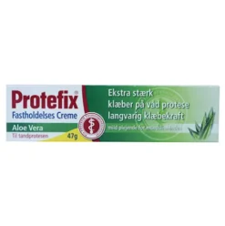 Aloe Vera Fastholdelses Creme Til Tandprotesen