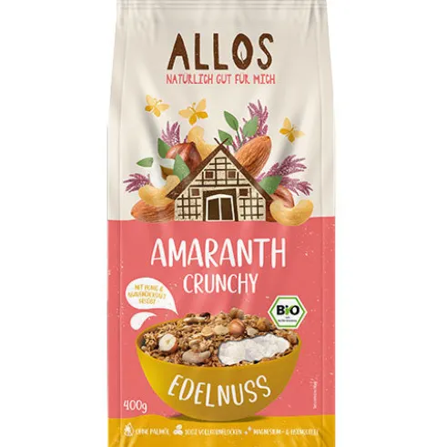 Amaranth Crunchy Mysli Økologisk Edelnuss