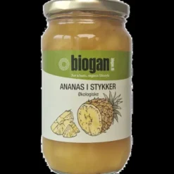 Ananas i Stykker Økologisk