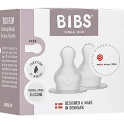 Baby Bottle Nipple Round Silicone 2 pack