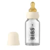 Baby Glass Bottle Complete Set Latex 110ml Ivory