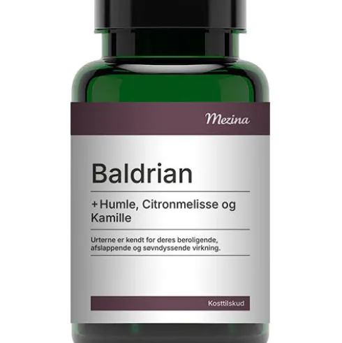 Baldrian + Humle, Citronmelisse og Kamille
