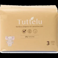 Bambus bleer til sensitiv hud | Tuttelu 3, 5-9 kg