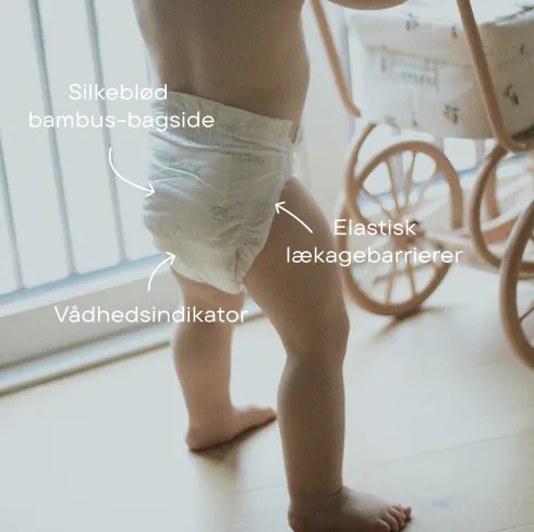 Bambus bleer til sensitiv hud | Tuttelu 3, 5-9 kg