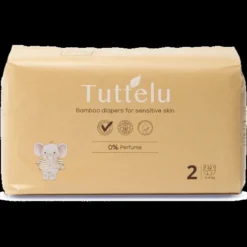 Bambus bleer til sensitiv hud | Tuttelu 2, 3-6 kg