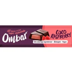 Bar Økologisk 42 g | Coco Raspberry