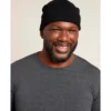 Beanie Hue Ribbed Knit Sort One-size