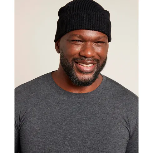 Beanie Hue Ribbed Knit Sort One-size