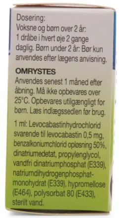 Benaliv Øjendråber
