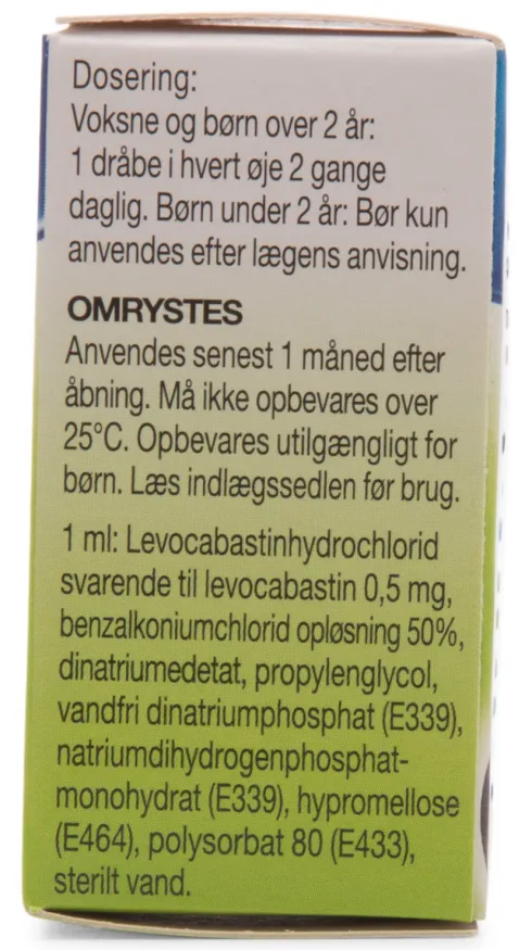 Benaliv Øjendråber