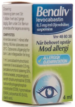 Benaliv Øjendråber