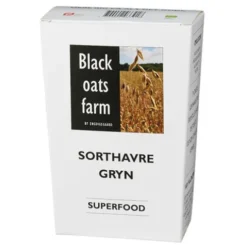 Blackoatsfarm Grovvalsede Sorte Havregryn Økologiske Glutenfri
