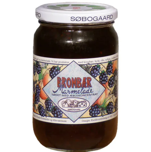 Brombærmarmelade Økologisk
