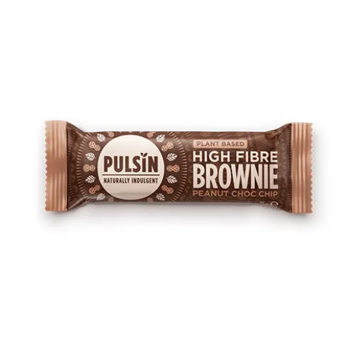 Brownie Bar Glutenfri Økologisk | Peanut Choc Chip