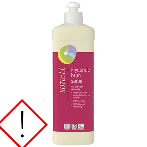 Brun Sæbe Flydende