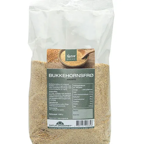 Bukkehornsfrø knuste