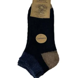 Cashmere Strømper Blå/marine | Str. 39/42