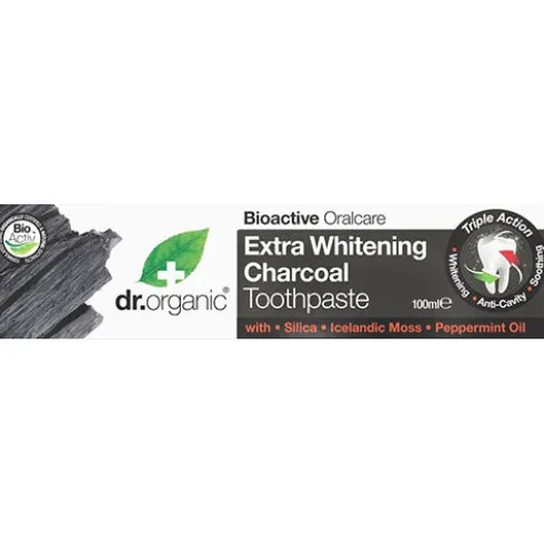 Charcoal Tandpasta Extra Whitening