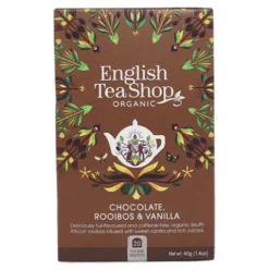Chocolate Rooibos & Vanilla 20 breveeve. Økologisk