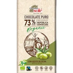 Chocolates Sole Chokolade 73% med olivenolie Økologisk