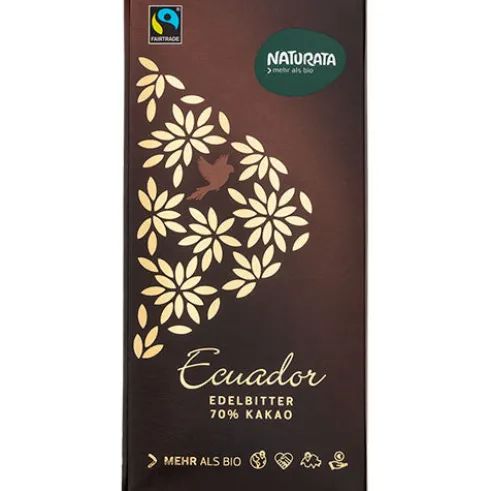 Chokolade Bitter 70% Økologisk