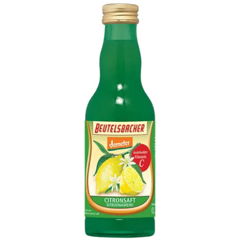 Citronsaft Økologisk Demeter