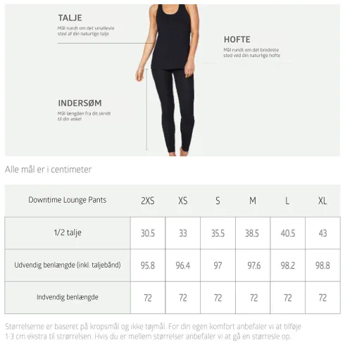 Downtime Lounge Pants Sort | Str. S