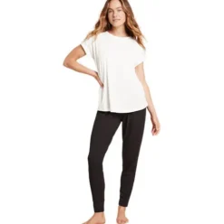Downtime Lounge Top Hvid | Str. M