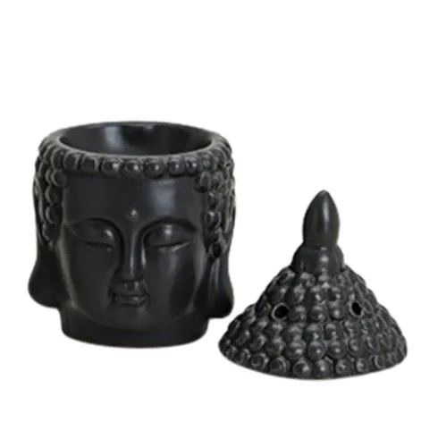 Duftlampe Buddha Sort