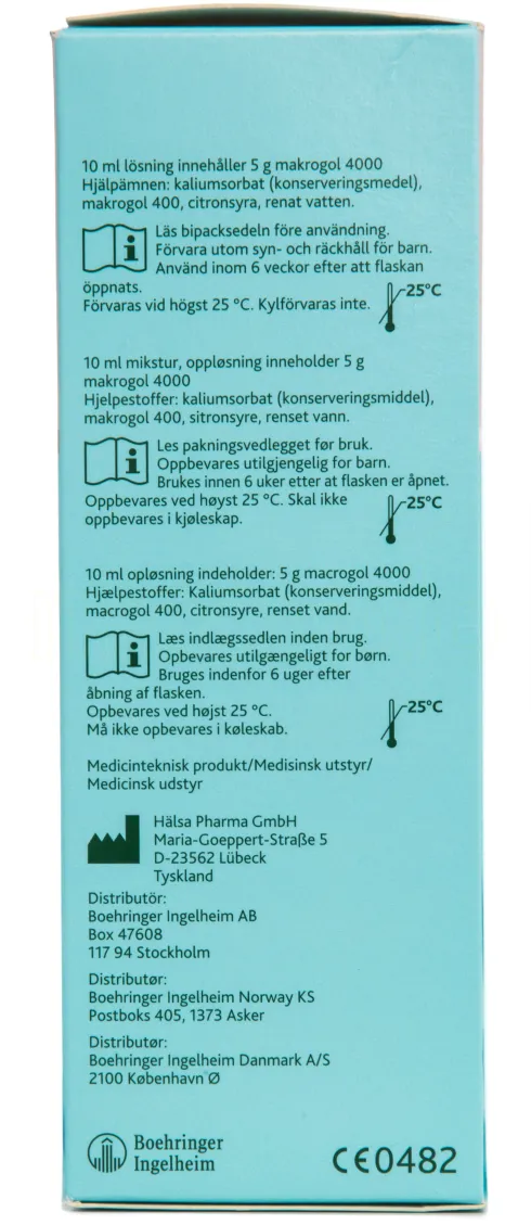 Dulcosoft Oral Opløsning