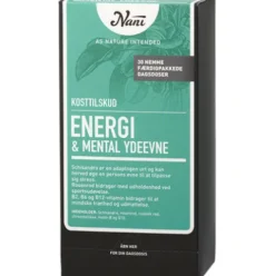 Energi/mental Ydeevne Kurpakke