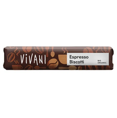Espresso Biscotti Bar Økologisk
