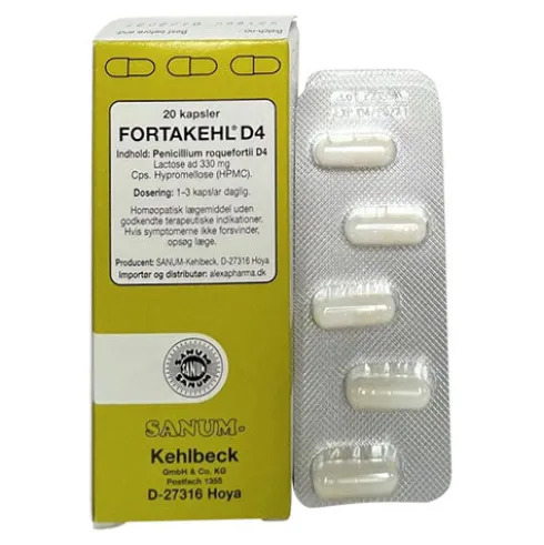 Fortakehl Kapsler D4