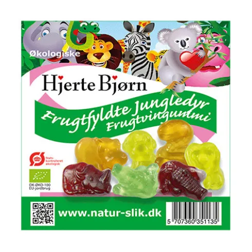 Frugtfyldte Jungledyr Økologisk