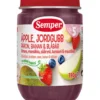 Frugtpure m jordbær, æble, pære, banan & blåbær 5 mdr