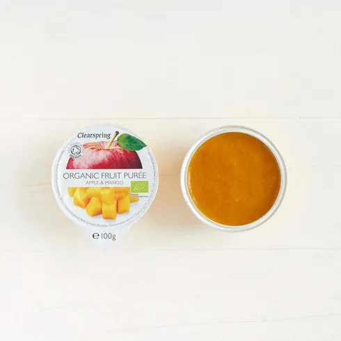 Frugtpuré Økologisk 200 g | Æble Og Mango