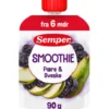 Frugtsmoothie Med Pære Og Svesker Fra 6 Mdr.