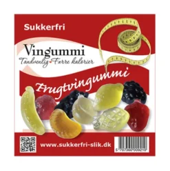 Frugtvingummi Sukkerfri