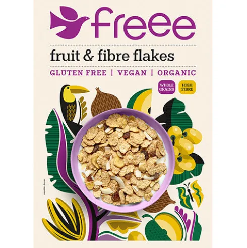 Fruit & Fibre Flakes Gl.fri Økologisk