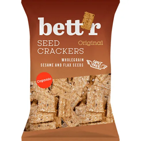Fuldkorns Crackers Økologisk