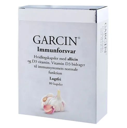 Garcin Hvidløg M. D3 Vitamin