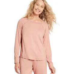 Goodnight Raglan Sleep Top Dusty Pink | Str. M