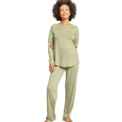 Goodnight Raglan Sleep Top Sage | Str. S